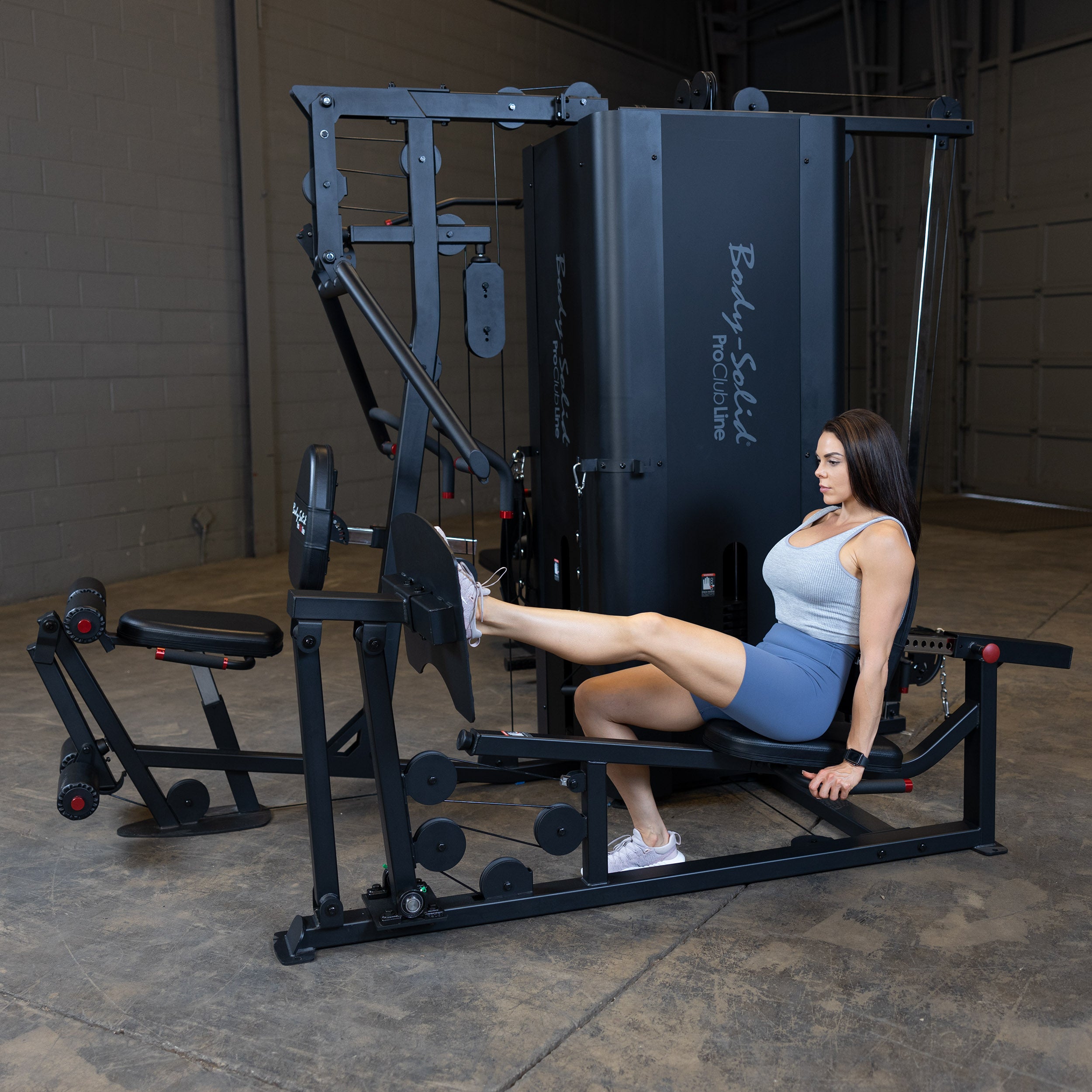 BodySolid Pro ClubLine S1000 Four-Stack Gym