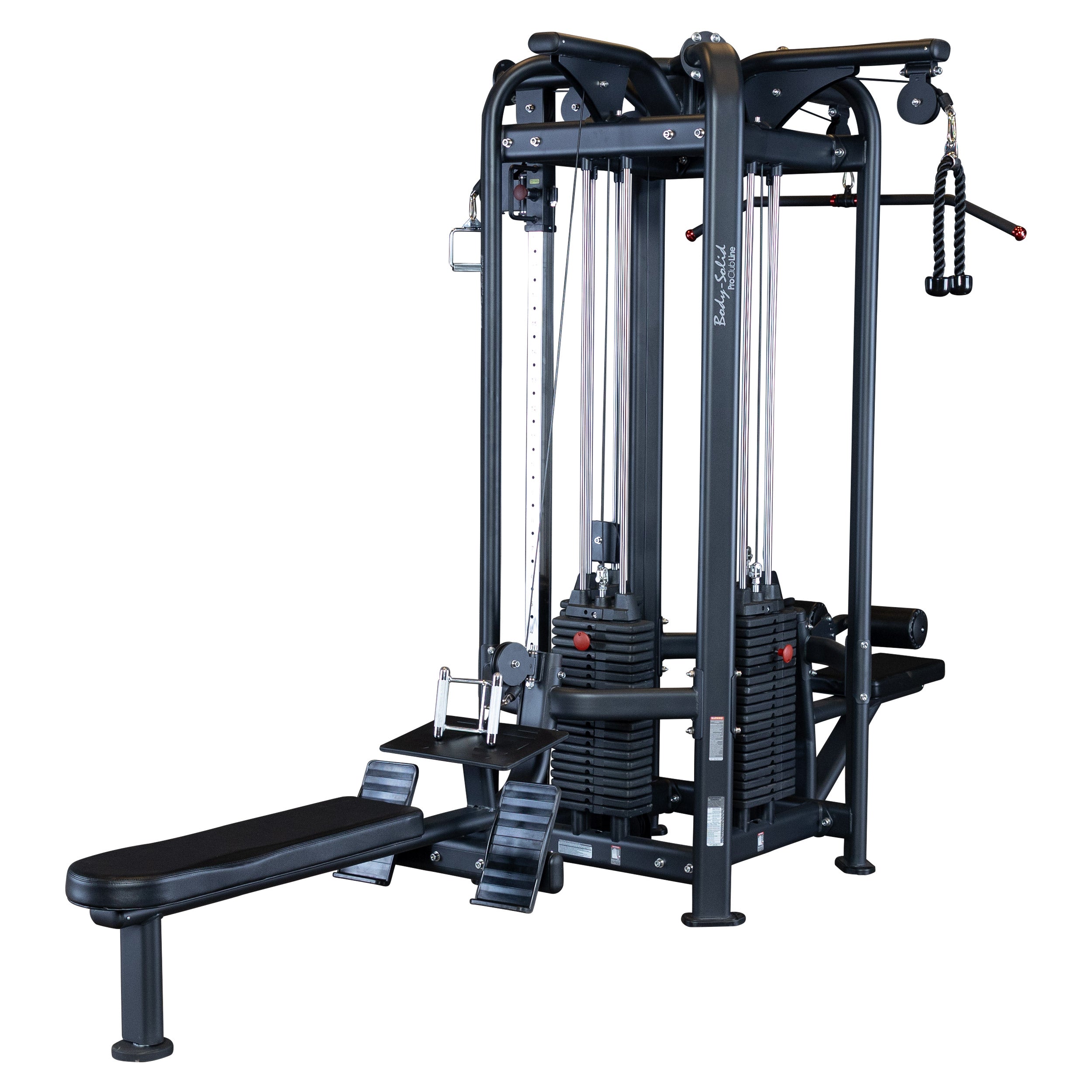 BodySolid Pro Clubline SJG100 Four-Stack Jungle Gym