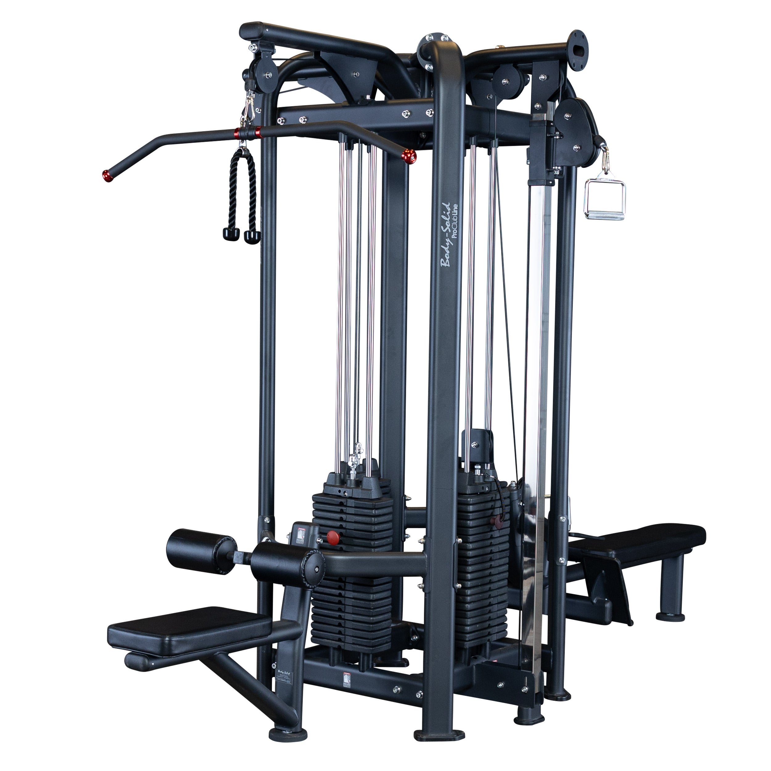 BodySolid Pro Clubline SJG100 Four-Stack Jungle Gym