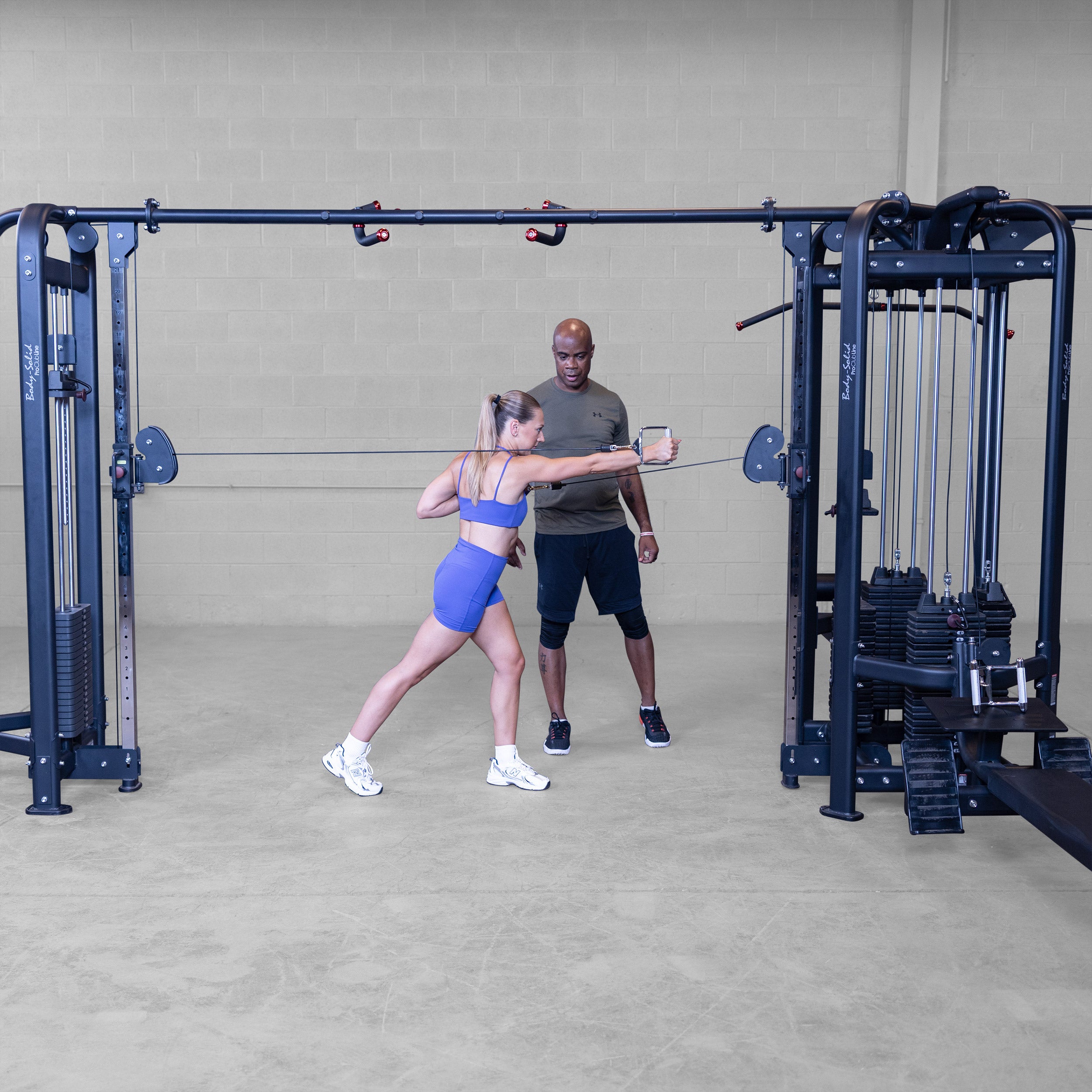 BodySolid Pro Clubline SJG500 Five-Stack Jungle Gym