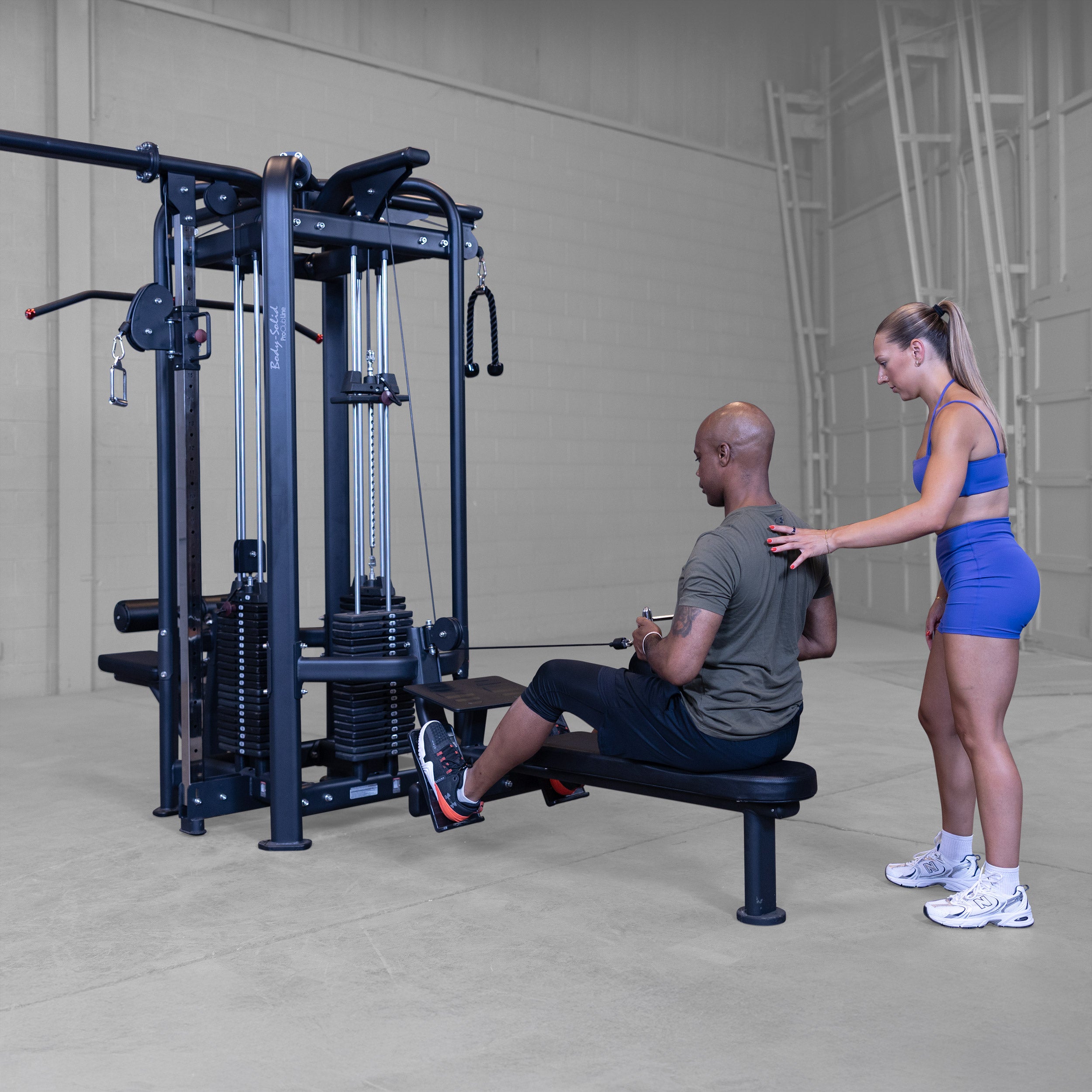 BodySolid Pro Clubline SJG500 Five-Stack Jungle Gym