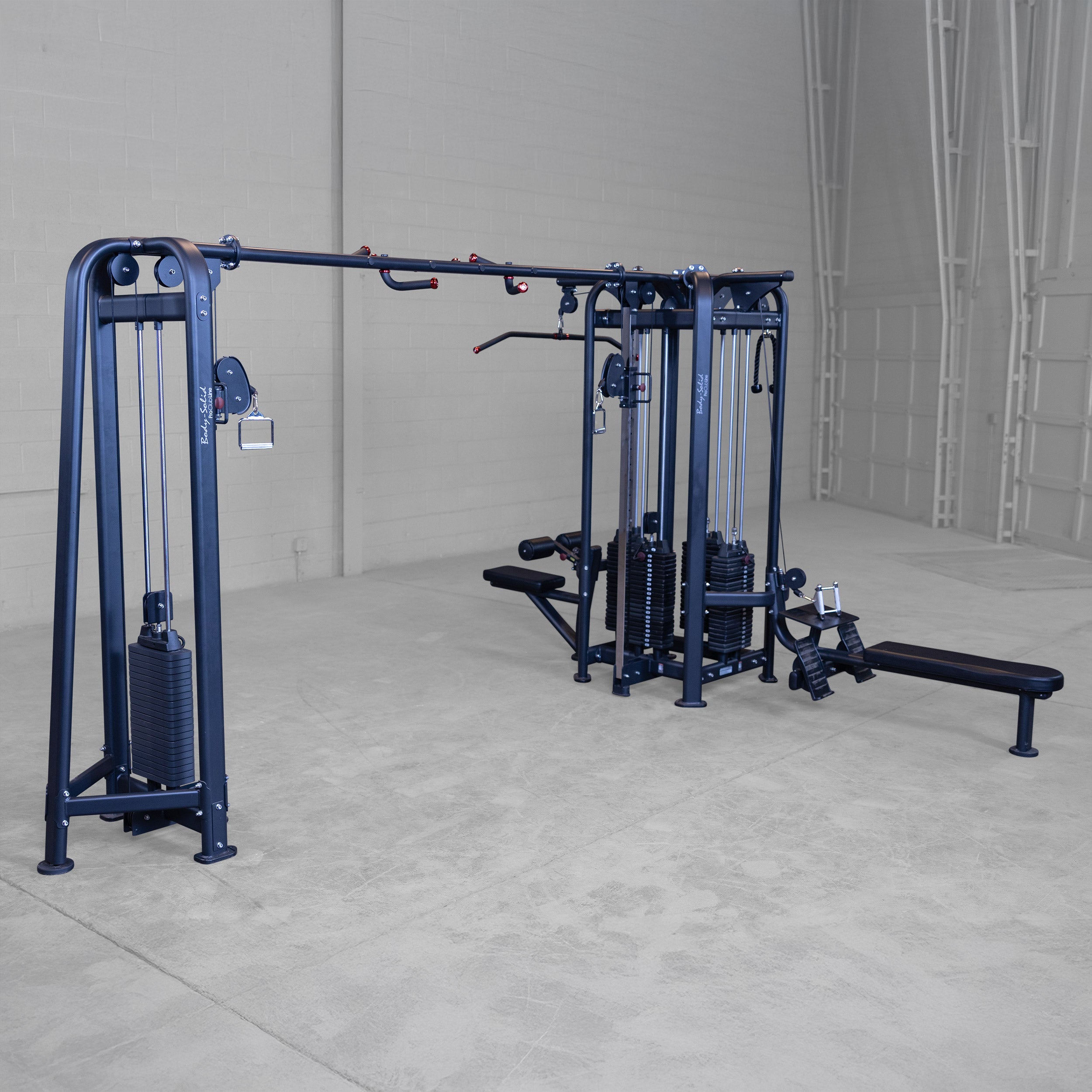 BodySolid Pro Clubline SJG500 Five-Stack Jungle Gym