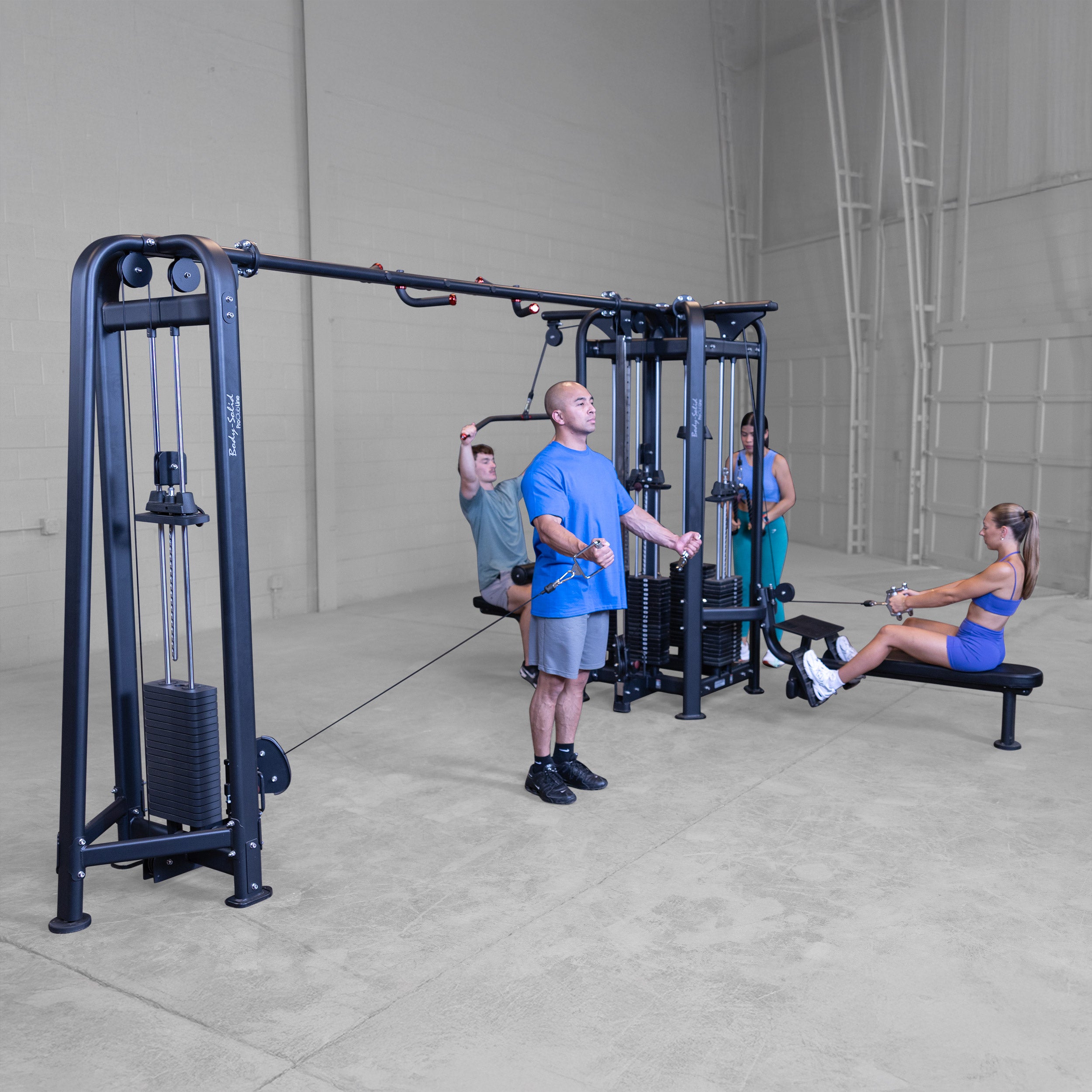 BodySolid Pro Clubline SJG500 Five-Stack Jungle Gym