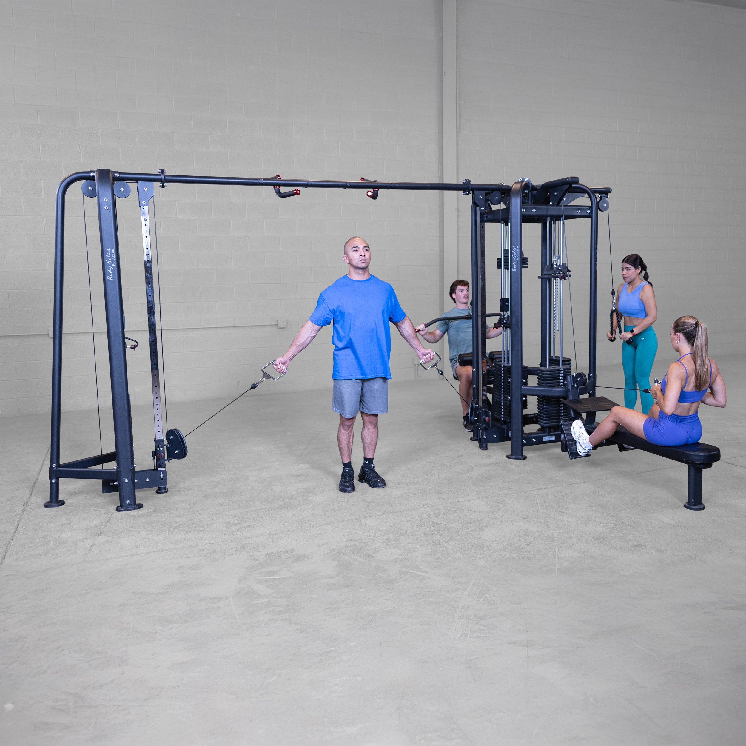 BodySolid Pro Clubline SJG500 Five-Stack Jungle Gym