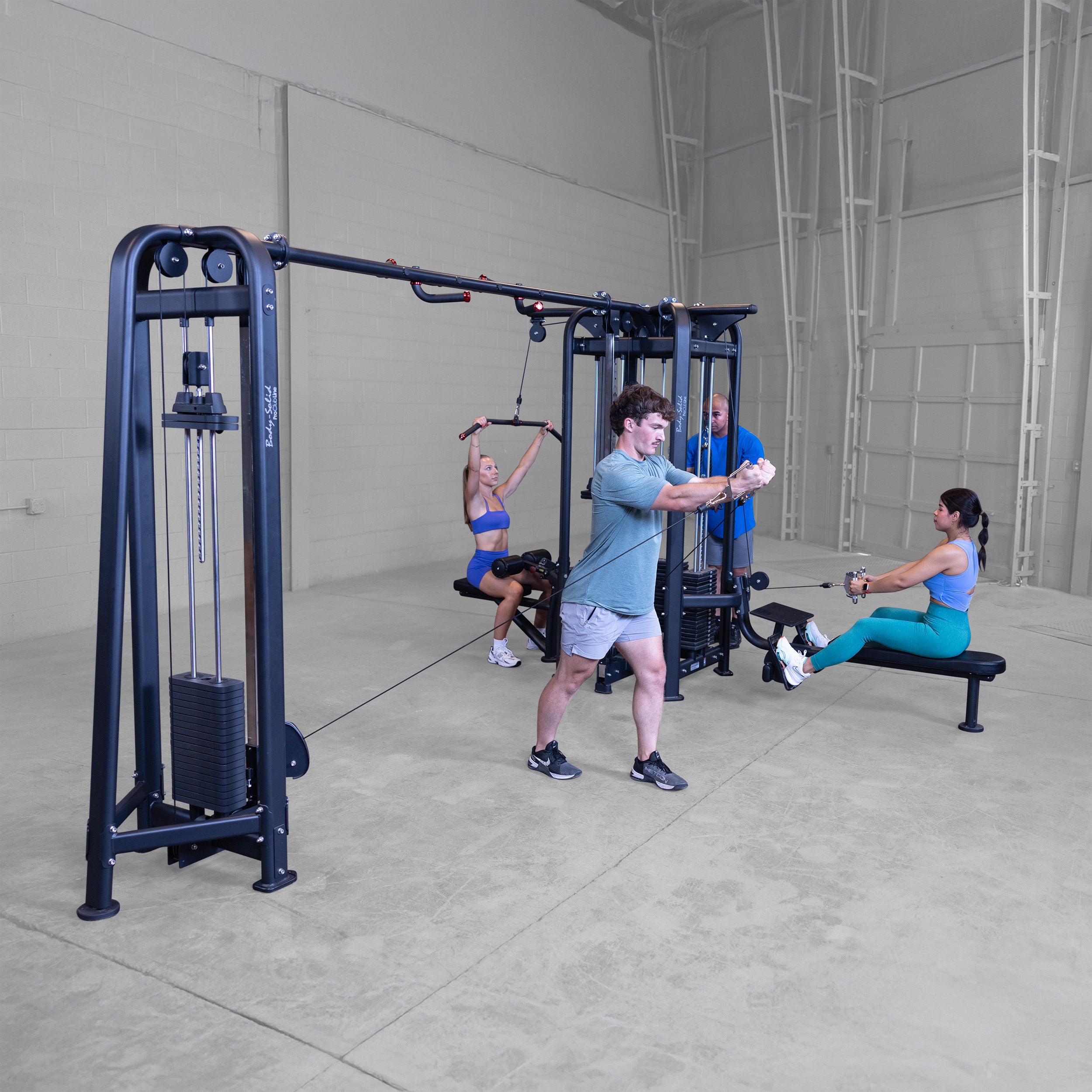 BodySolid Pro Clubline SJG500 Five-Stack Jungle Gym