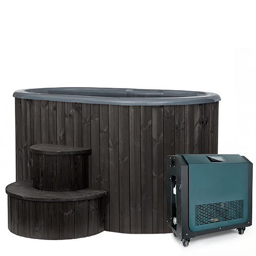 SaunaLife Soak-Series Model  S2NC 2 Person Package w/ Water Chiller/Heater