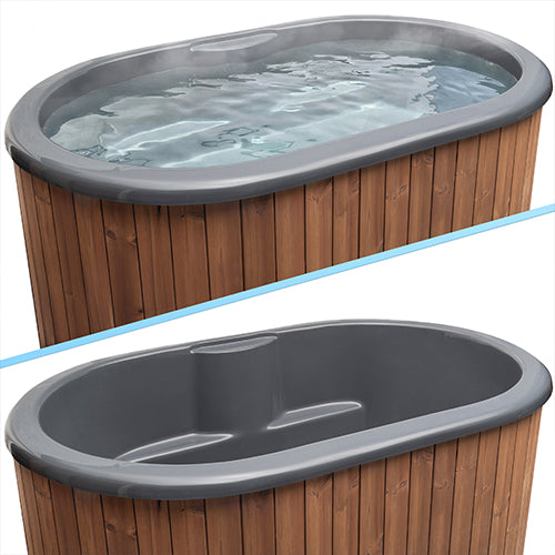 SaunaLife Soak-Series Home Cold/Hot Immersion Tub Model S2N