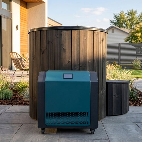 SaunaLife Soak-Series Model S1BC 1 Person Package w/ Water Chiller/Heater