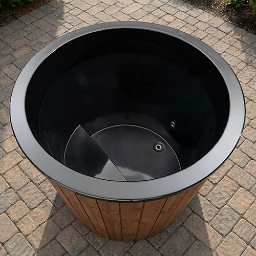 SaunaLife Soak-Series Model S1N 1 Person Cold/Hot Immersion Tub, Natural