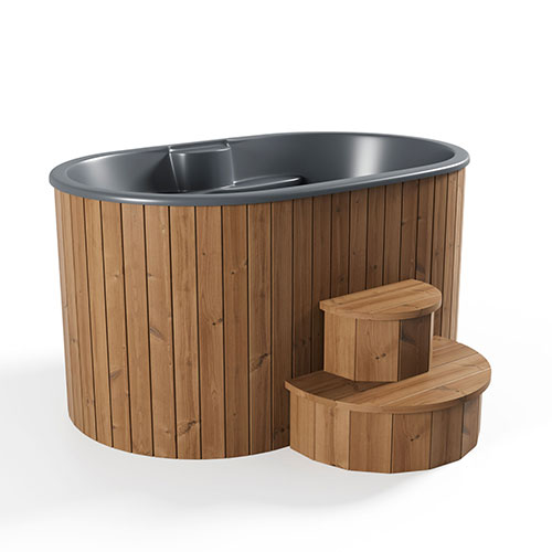 SaunaLife Soak-Series Home Cold/Hot Immersion Tub Model S2N