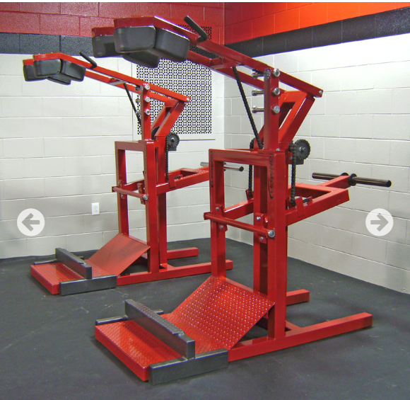 Squat Machine with Calf Blaster by Legend Fitness