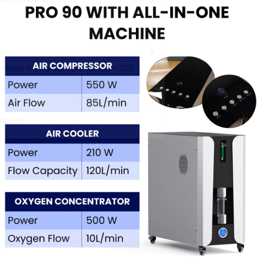 Airvida Pro90 1.4-1.5ATA Portable Sitting Hyperbaric Chamber