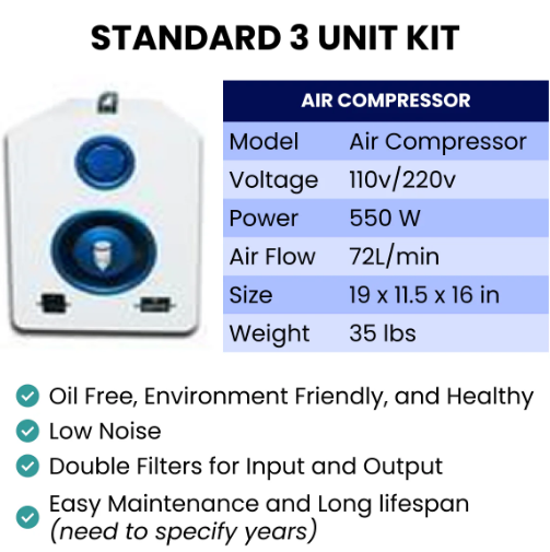 Airvida Pro90 1.4-1.5ATA Portable Sitting Hyperbaric Chamber