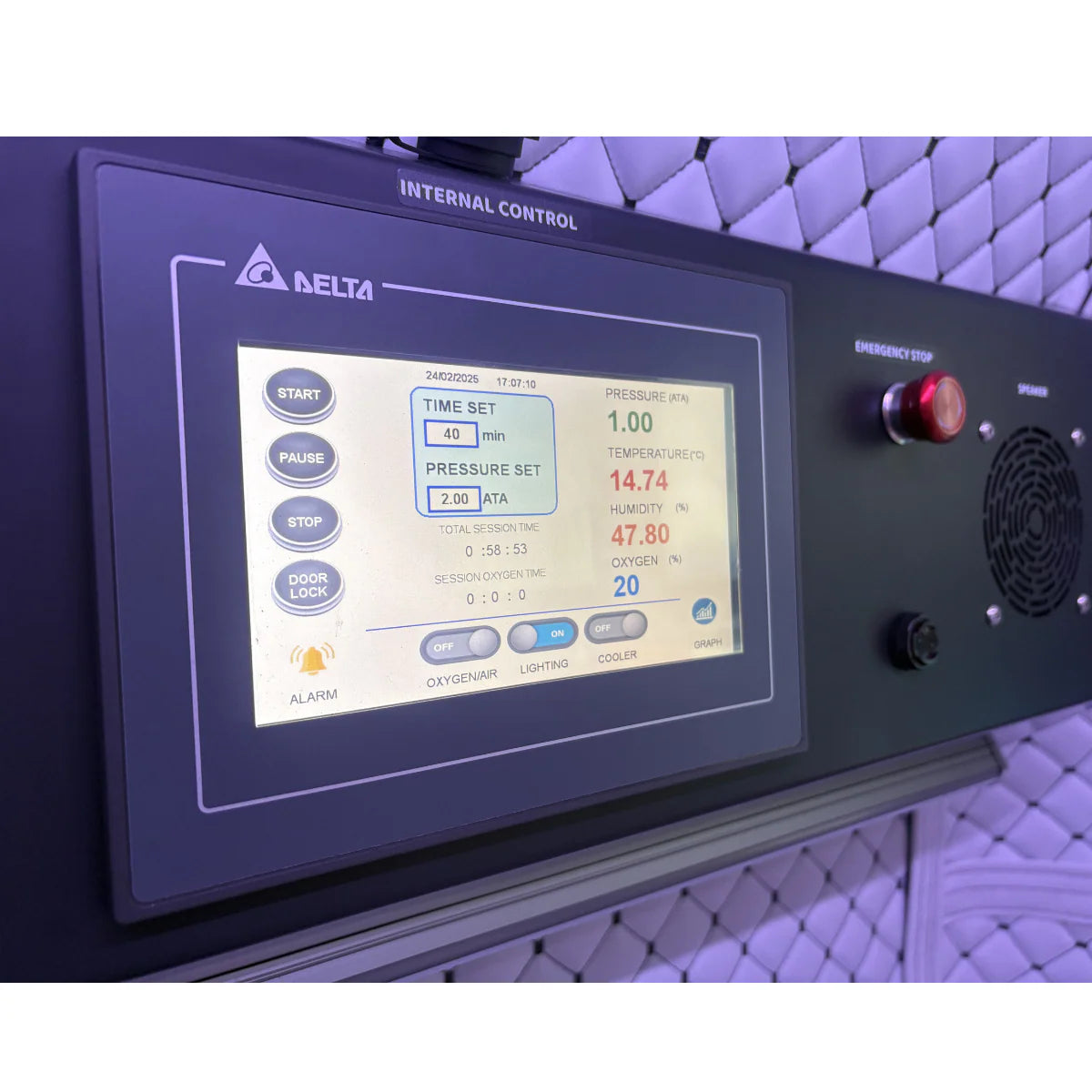 Airvida 2–6 Person Phoenix Multiplace Hyperbaric Chamber (1.0–2.0 ATA) – ASME / PVHO-1 Certified