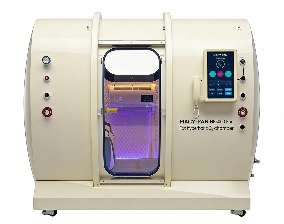 Macy-Pan Hard Shell Hyperbaric Oxygen Chamber - HE5000 Fort (ASME Certified)