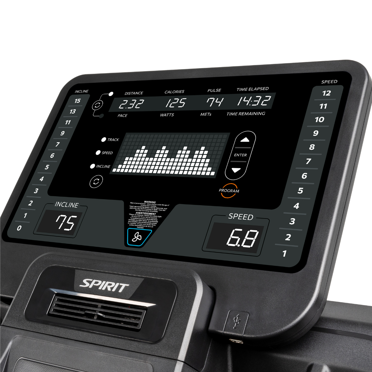 Spirit Fitness CT850 Treadmill