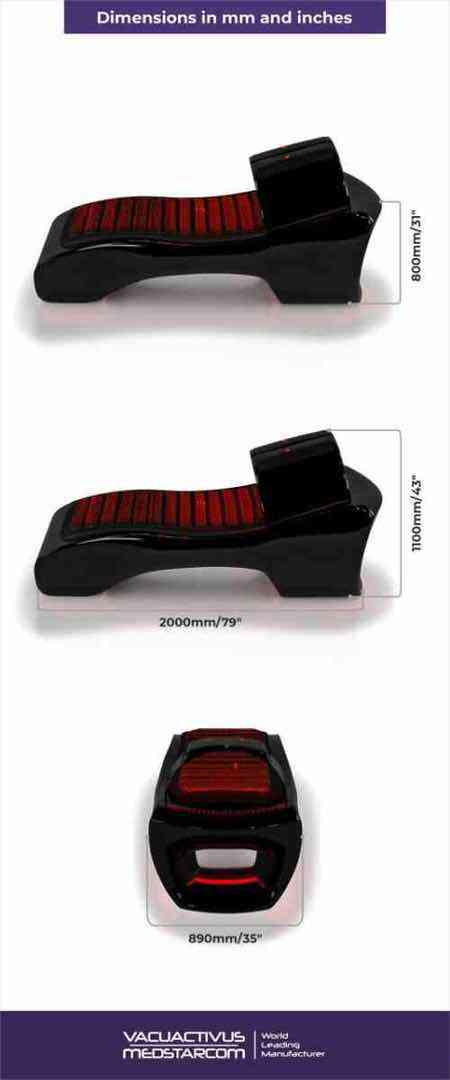 Cryonick Wellness Technology Factory Red Light InfraCouch