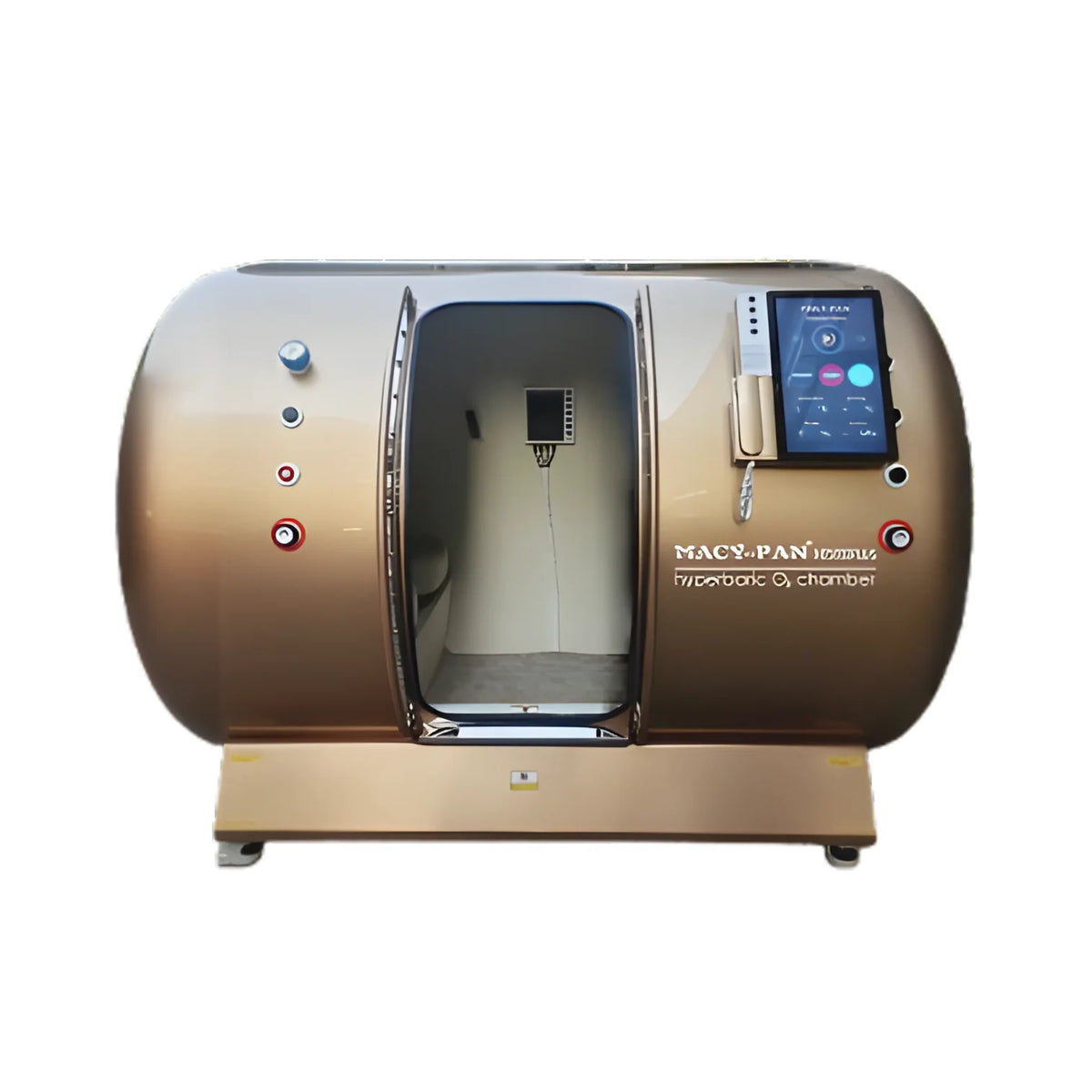 Macy Pan HE5000 Plus — 2.0 ATA Hard-Shell Single or Multiperson Hyperbaric Chamber (ASME certified)